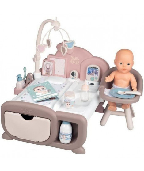 Smoby Baby Nurse nurserie cocoon - Piles non incluses - des 18 mois