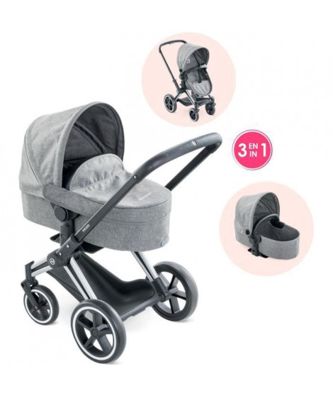 COROLLE - Cybex X Combo Poussette 3 en 1 - pour poupon 36 et 42 cm - des 3 ans