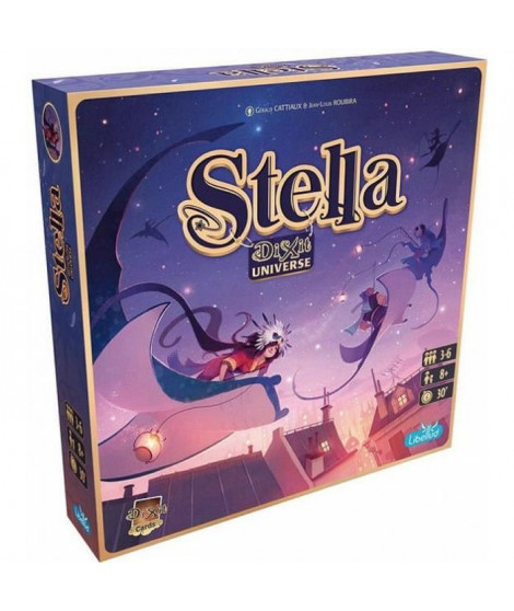 Libellud | Stella : Dixit Universe | Jeu de société | a partir de 8 ans | 3 a 6 joueurs | 30 minutes