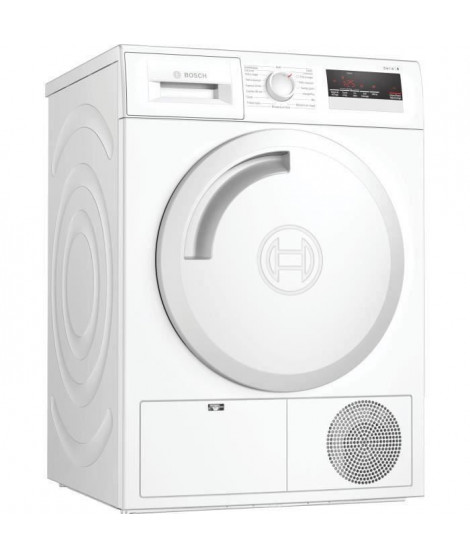 Seche-linge a condensation BOSCH WTN83208FF SER4 - 8 kg - Classe B - Blanc