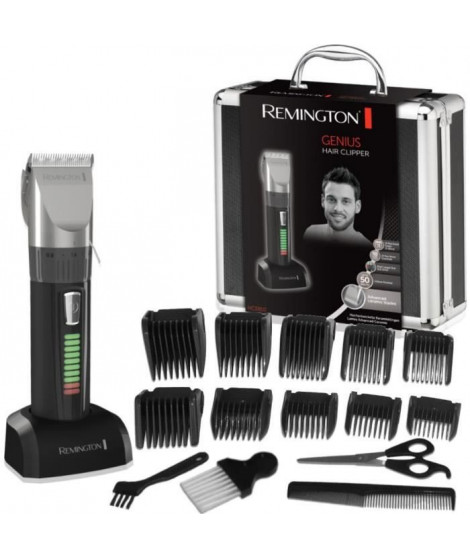 Remington HC5810 Coffret Cheveux, Tondeuse Cheveux Homme,Lames Auto-Affûtées Advanced Ceramic, Moteur Pro Puissant