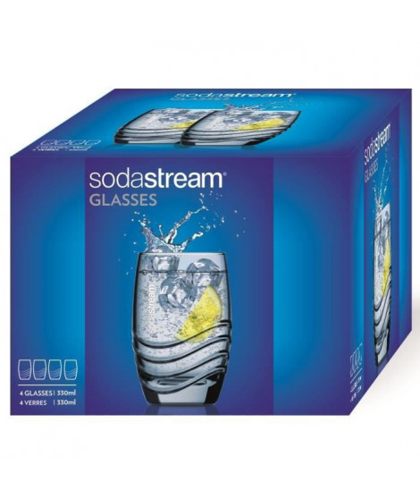 SODASTREAM Boîte de 4 verres