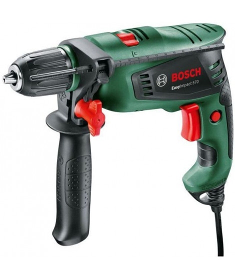 Perceuse a percussion filaire BOSCH EasyImpact 570W (poignée supplémentaire)