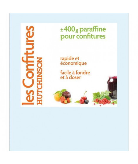 HUTCHINSON Paraffine pour Confitures - 400 g