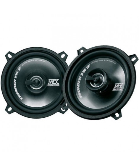 MTX TX250C Haut-parleurs voiture Coaxial 2 voies 13cm 55W RMS 4O membrane polypropylene