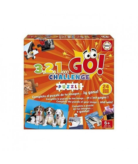 3,2,1 go Challenge - Puzzle - Jeu de société - EDUCA