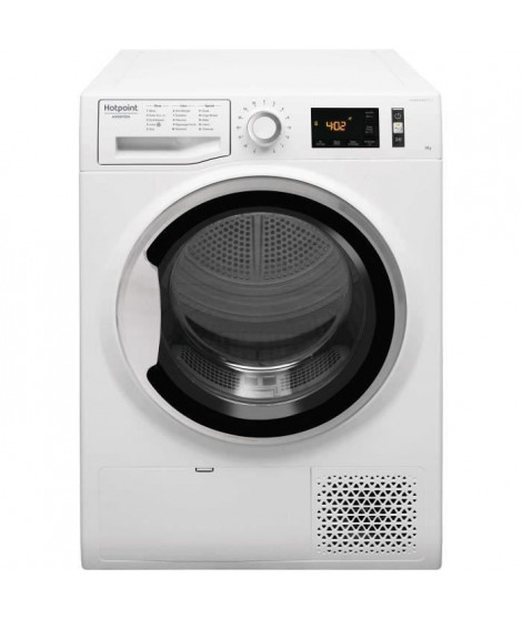 Seche-linge pompe a chaleur HOTPOINT NTM1182SKFR - 8 Kg - Classe A++ - Blanc