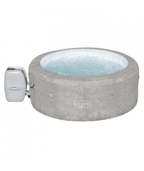 Spa gonflable BESTWAY - Lay-Z-Spa Zurich - 180 x 66 cm - 2 a 4 places - Rond (Inclus : couverture, cartouche et diffuseur)