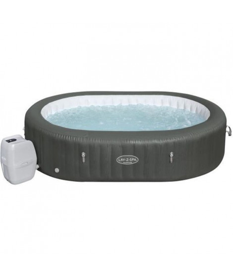 Spa gonflable BESTWAY - Lay-Z-Spa Mauritius - 270 x 180 x 71 cm - 5 a 7 places - Ovale (Couverture, cartouche et diffuseur)