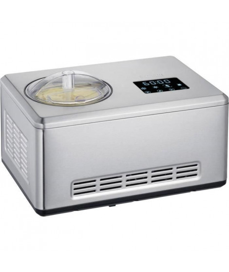 SEVERIN EZ7405 Sorbetiere Yaourtiere 2 en 1 - Fonction innovante pour la realisation de glaces sorbets et de yaourts / inox b…