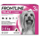 FRONTLINE TRI-ACT 5-10kg - 3 pipettes