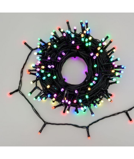 LOTTI - Guirlande lumineuse connectée  Smartphone Iphone ou Android, 20 metres et 200 LED multcouleur - 30 effets