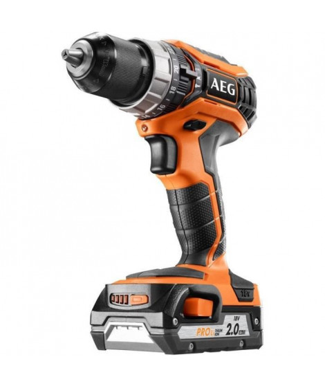 AEG POWERTOOLS Perceuse percussion 18V 2 batteries lithium 2,0Ah
