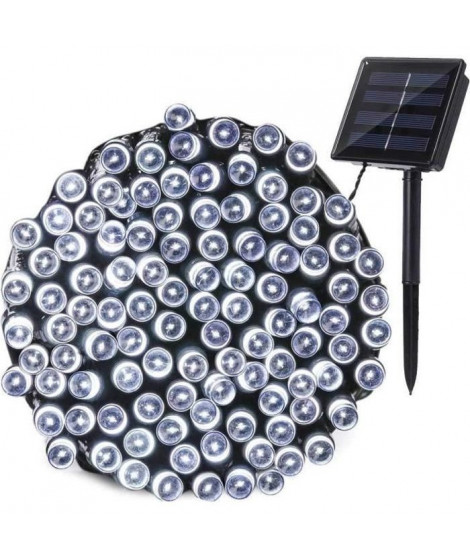 LUMI JARDIN Guirlande lumineuse solaire Yogy Solar - Lumiere blanc froid solaire - 200 LED - 1700 cm