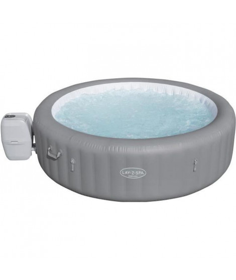 Spa gonflable BESTWAY - Lay-Z-Spa Grenada - 236 x 71 cm - 6 a 8 places - Rond (Livré avec couverture, cartouche et diffuseur)