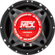 MTX TX665C Haut-parleurs voiture Coaxiaux 16,5cm 2 voies 90W RMS 4O Châssis alu Tweeters néodyme dôme soie Membrane pulpe cél…