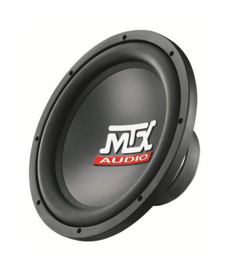 MTX RT12-04 Subwoofer voiture 30cm 4O 250W RMS pour caissons clos ou reflex membrane polypropylene