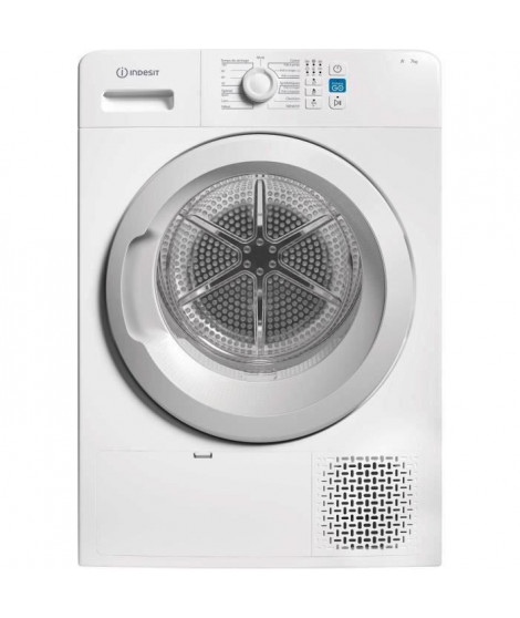 Seche-linge pompe a chaleur INDESIT YTM0871FR - 7 kg - Classe A+ - Blanc