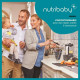 BABYMOOV Nutribaby(+) - Robot Multifonctions 6 en 1 - Cuiseur-vapeur/Mixeur - Gris