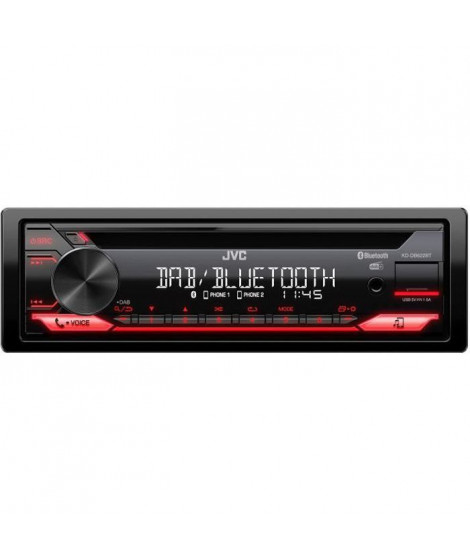 Autoradio - JVC - KD-DB622BT - CD - USB - Bluetooth - DAB+