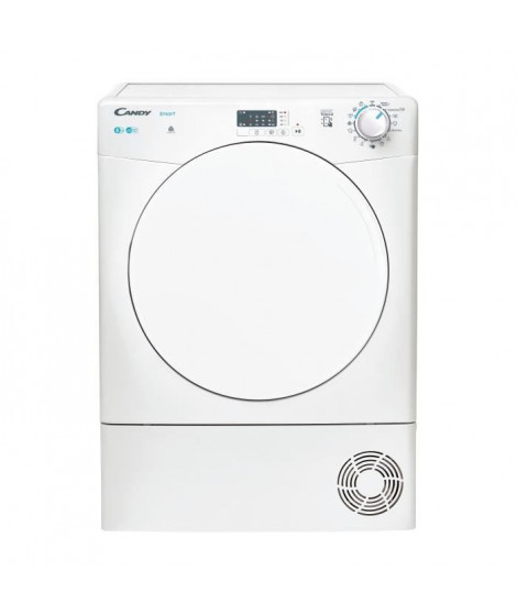 Seche-linge a condensation CANDY CSE C8LF-S Smart - 8 kg - Classe B - Connecté - Blanc