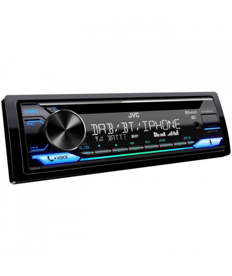 Autoradio JVC - KD-DB922BT - CD - USB - iPod - Bluetooth - DAB+