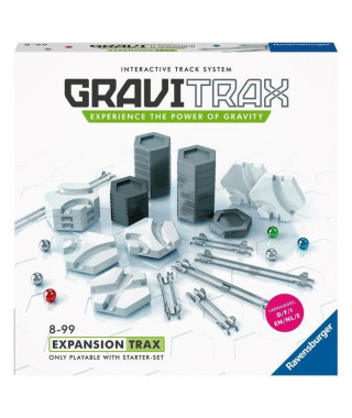 GraviTrax Set d'extension Rails - Jeu de construction STEM - Circuit de billes créatif - Ravensburger  44 pieces - des 8 ans