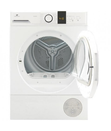 Seche-linge pompe a chaleur CONTINENTAL EDISON CESL10PCW - 10kg - Largeur 59,7 cm - Blanc