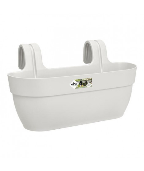 ELHO - Pot de fleurs -  Vibia Campana Easy Hanger Large - Blanc Soie - Balcon extérieur - L 24.1 x W 46 x H 26.5 cm