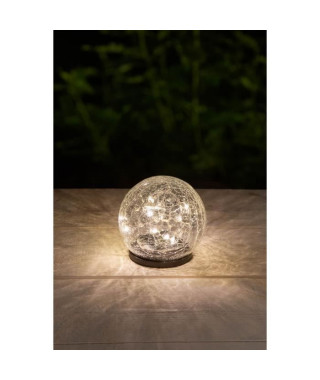 GALIX Sphere solaire - Effet verre brisé - Ø 10 cm