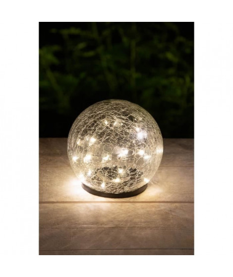 GALIX Sphere solaire - Effet verre brisé - Ø 15cm