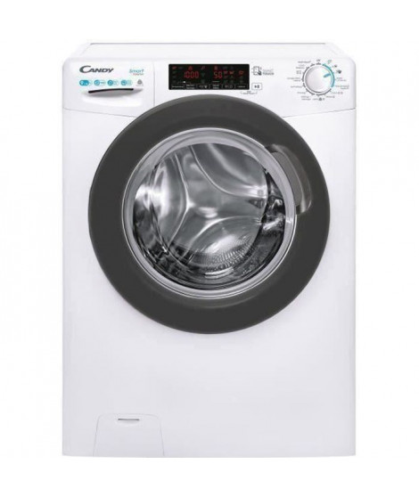 Lave-linge séchant CANDY CSWS496TWMRE-47  - Lavage 9 kg / Séchage 6 kg - Largeur 60 cm - Classe A - 1400 tours/min - Blanc