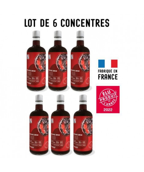 MYSODA - Lot de 6 Concentrés saveur Cola 685ml