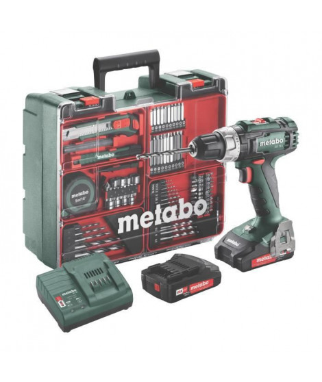 Perceuse-visseuse - sans fil  - METABO - BS 18 L Set