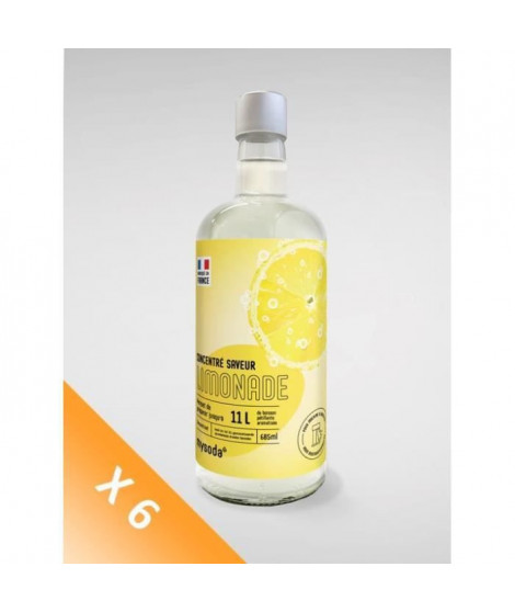 MYSODA - Lot de 6 Concentrés saveur Limonade 685ml