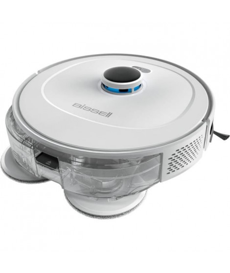 BISSELL SpinWave R5 PET Wet & Dry - Aspirateur Robot Laveur avec Serpilliere - Navigation avec LIDAR - Aspiration Puissante