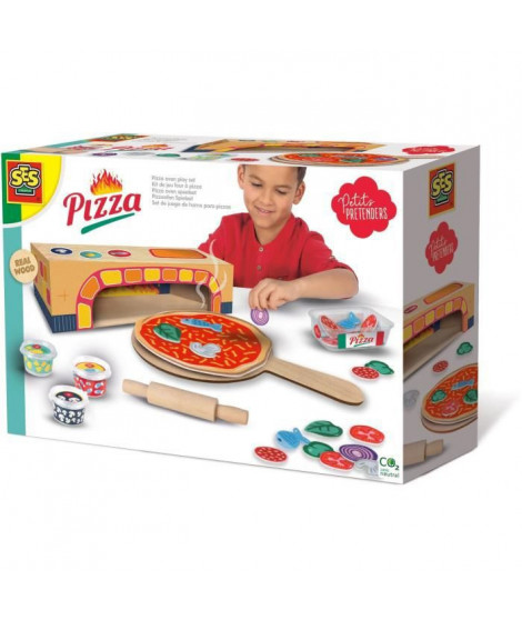 SES CREATIVE - Kit de jeu four a pizza