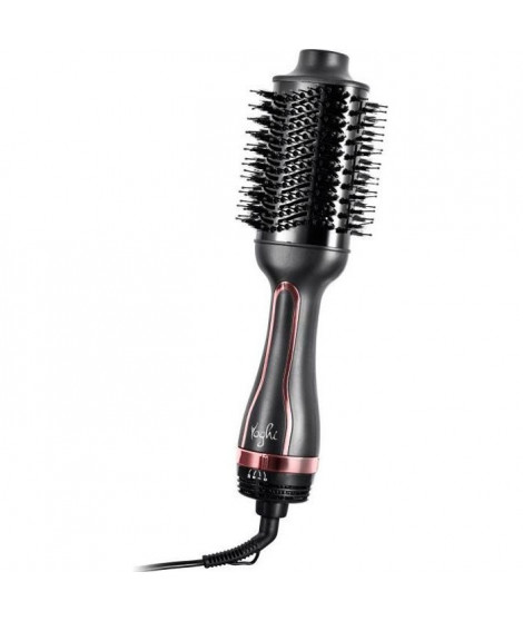 YOGHI AIR PRO2 Brosse soufflante - 1200W - 3 positions de température - Poignée ergonomique -Applicable cheveux secs et humid…