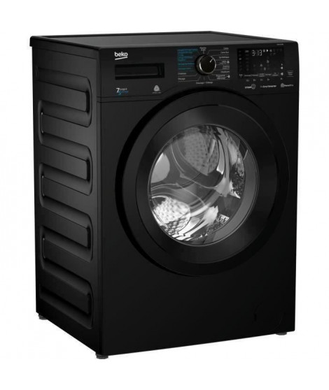 Lave-linge séchant BEKO HWD7527BB - Lavage 7 kg / séchage 5 kg - Moteur ProSmart Inverter - Largeur 60 cm - Classe B - 1200 t…