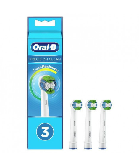 Oral-B Brossette de Rechange Précision Clean avec Technologie CleanMaximiser 3 unités