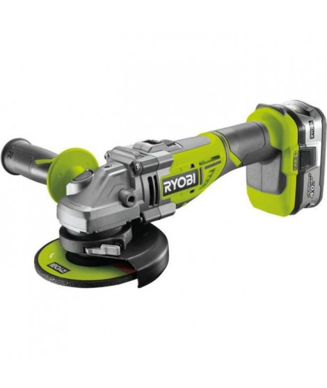 RYOBI R18AG7 - 140S - Meuleuse 125 mm 18V Brushless - 1 batterie 4,0 Ah