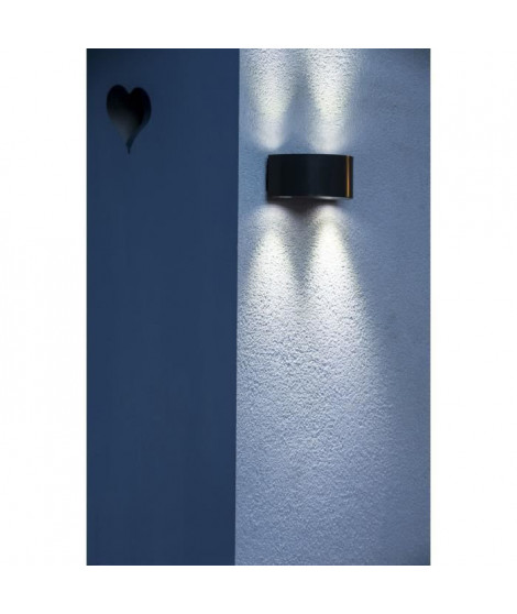 GALIX Applique murale solaire G9 moderne et tres éclairante - 50 lumens