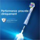 Oral-B 3D White Brossettes de Rechange Clean Maximiser, Brosse a Dents Électrique, Elimination de la plaque dentaire, Pack X8