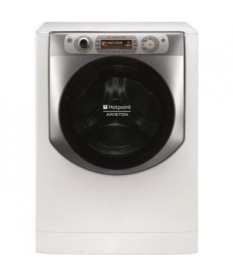 Lave-linge hublot HOTPOINT AQ94D497SDEU/BN Aqualtis - 9 kg - Classe A+++ - 1400 tours/min - Blanc