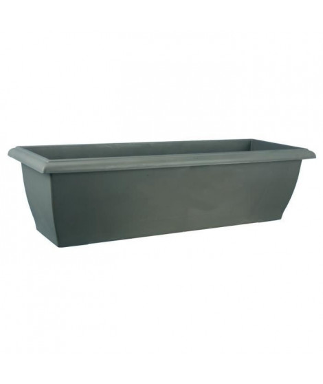 RIVIERA Jardiniere Grande Evolution 69cm - Contenance 18l - Gris