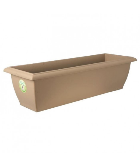 RIVIERA Jardiniere Grande Evolution 69cm - Contenance 18l - Taupe