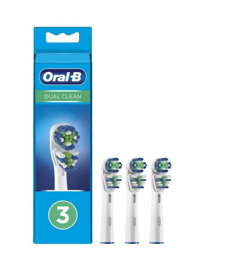 Oral-B Brossette de Rechange Dual Clean 3 unités