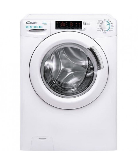 Lave-linge hublot CANDY CS1410TXME/1-47 - 10 kg - Largeur 60 cm - Classe A - 1400 tours/min - Blanc