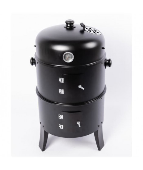 Barbecue smoker a charbon de bois