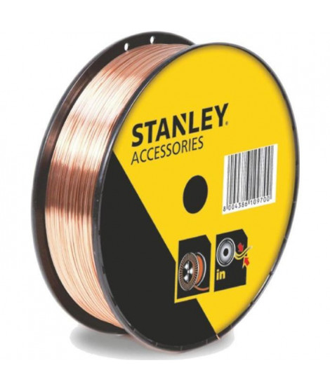 STANLEY 460628  Bobine fil acier pour soudure MIG/MAG sans gaz - Ø 0,9 mm - 0,9 kg